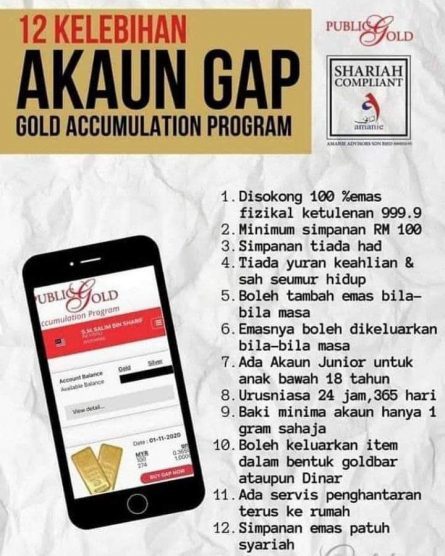 Mengenai Emas GAP Public Gold