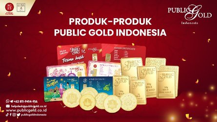 Produk Emas Public Gold Indonesia