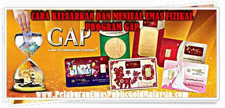 cara jual emas program gap