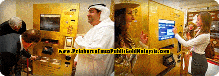 mesin ATM emas fizikal