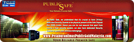 peti simpanan keselamatan public gold