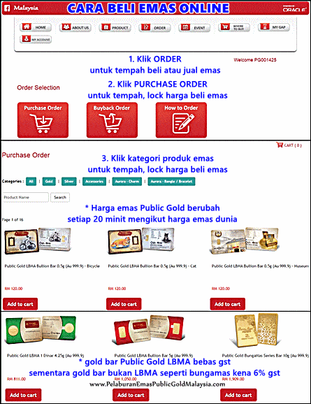cara beli emas public gold
