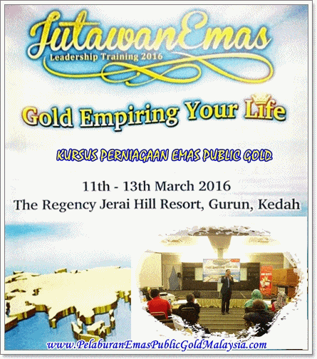 kursus perniagaan emas