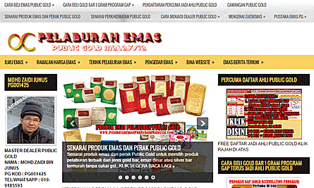 pelaburan emas public gold