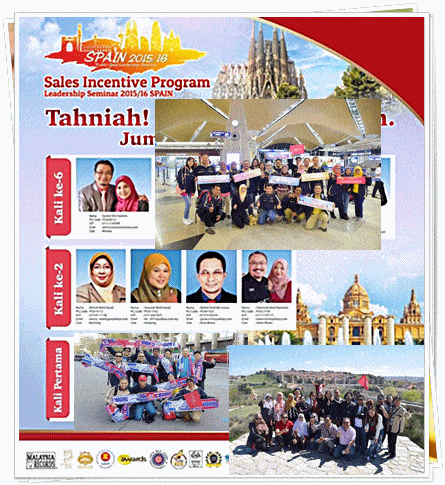 percutian percuma ke sepanyol