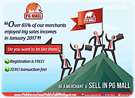 iklan percuma di pg mall