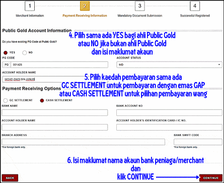 promosi perniagaan di pg mall