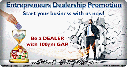 promosi mula perniagaan emas