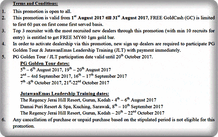 Syarat Jadi Pengedar Emas Promosi Merdeka