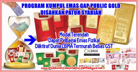 Program Kumpul Emas Gap Patuh Syariah