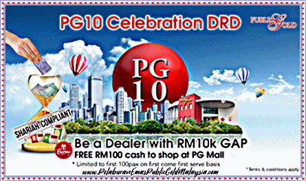 Promosi Perayaan PG 10 tahun