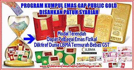 Program kumpul Emas GAP Patuh Syariah