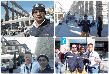 Akueduk Segovia Sepanyol