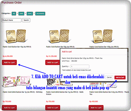 Emas Investasi Public Gold Indonesia