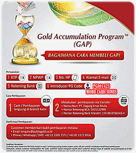 Program Akumulasi Emas GAP Indonesia