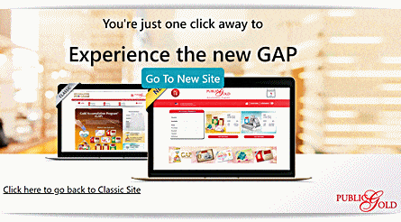 Alikasi baru Emas Gap