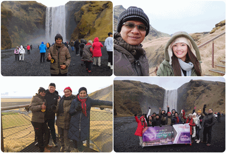 Air terjun Skogafoss Islandia