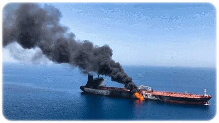 Amerika Syarikat Tuduh Iran Serang Dua Kapal Tangki