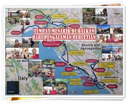 Tempat Menarik Di Balkan dari Pengalaman Percutian