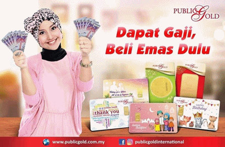 Dapat Gaji Beli Emas Dulu