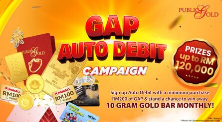 Gap Auto Debit Public Gold Campaign