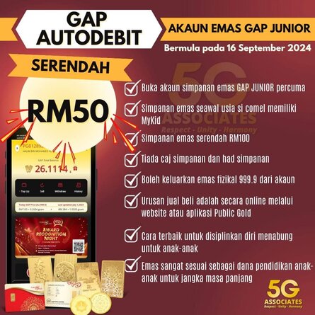 Akaun Emas GAP Junior