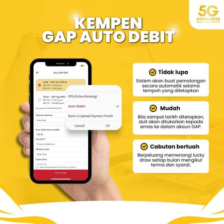 Kelebihan Beli Emas Gap Auto Debit